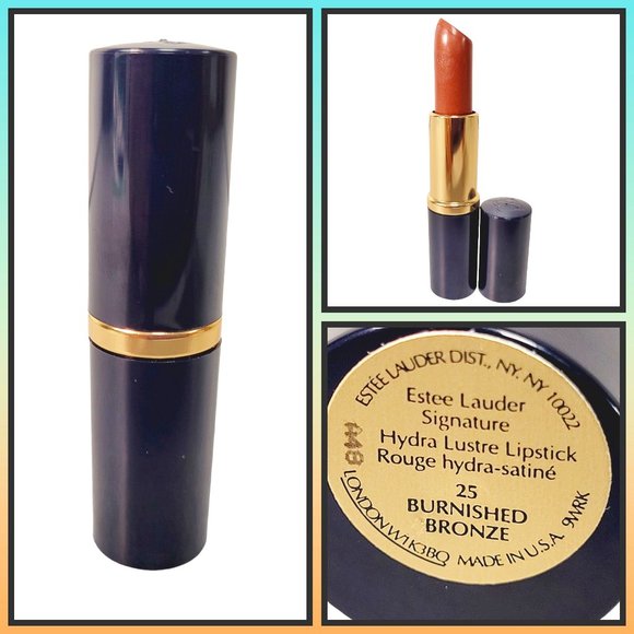 Estee Lauder - Signature Hydra Luste Lipstick - Burnished Bronze 25‎ - New - Picture 1 of 1